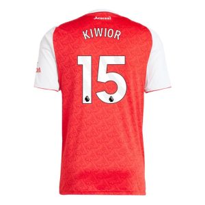 Maillot Arsenal Domicile 2025 2026 Kiwior