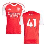 Maillot Arsenal Domicile 2025 2026 Rice