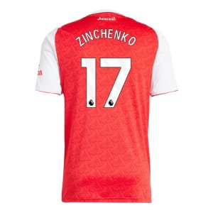 Maillot Arsenal Domicile 2025 2026 Zinchenko