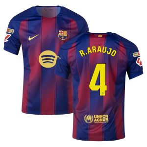 Maillot Barca Domicile 2025 2026 Araujo La Liga