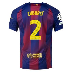 Maillot Barca Domicile 2025 2026 Cubarsi UCL
