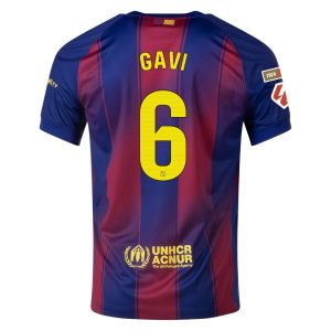 Maillot Barca Domicile 2025 2026 Gavi La Liga
