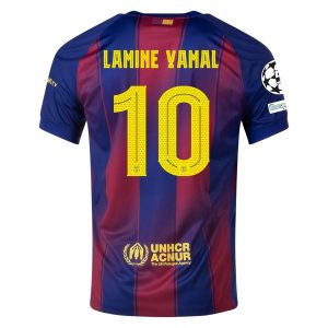 Maillot Barca Domicile 2025 2026 Lamine Yamal UCL