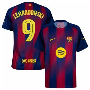 Maillot Barca Domicile 2025 2026 Lewandowski