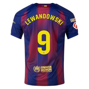 Maillot Barca Domicile 2025 2026 Lewandowski La Liga