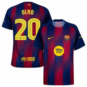 Maillot Barca Domicile 2025 2026 Olmo