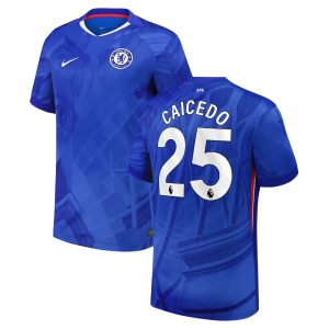 Maillot Chelsea Domicile 2025 2026 Caicedo