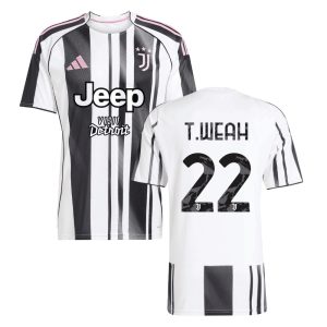 Maillot Juventus Domicile 2025 2026 Weah