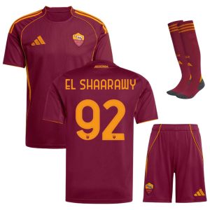 Maillot Kit Enfant AS Roma Domicile 2025 2026 El Shaarawy