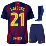 Maillot Kit Enfant Barca Domicile 2025 2026 De Jong