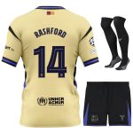 Maillot Kit Enfant Barca Exterieur 2025 2026 Rashford UCL
