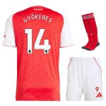 Maillot Kit Enfant Domicile Arsenal 2025 2026 Gyokeres