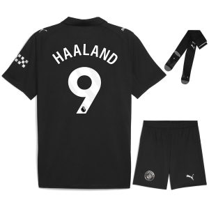 Maillot Kit Enfant Manchester City Exterieur 2025 2026 Haaland