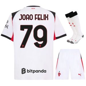 Maillot Kit Enfant Milan AC Exterieur 2025 2026 Joao Félix