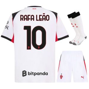 Maillot Kit Enfant Milan AC Exterieur 2025 2026 Rafa Leao