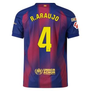 Maillot Match Barca Domicile 2025 2026 Araujo La Liga