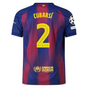 Maillot Match Barca Domicile 2025 2026 Cubarsi UCL