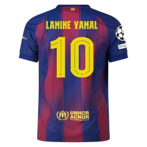 Maillot Match Barca Domicile 2025 2026 Lamine Yamal UCL