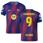 Maillot Match Barca Domicile 2025 2026 Lewandowski UCL