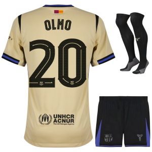 Maillot Kit Enfant Barca Exterieur 2025 2026 Olmo
