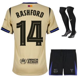 Maillot Kit Enfant Barca Exterieur 2025 2026 Rashford