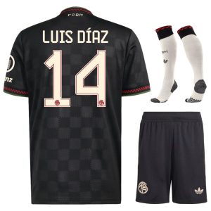 Maillot Kit Enfant Bayern Munich Third 2025 2026 Luis Diaz