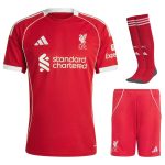 Maillot Kit Enfant Liverpool Domicile 2025 2026