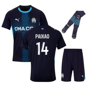 Maillot Kit Enfant OM Exterieur 2025 2026 Paixao