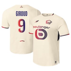 Maillot LOSC Exterieur 2025 2026 Olivier Giroud (1)