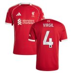 Maillot Liverpool Domicile 2025 2026 Virgil