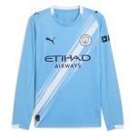 Maillot Manchester City Domicile 2025 2026 Manches Longues