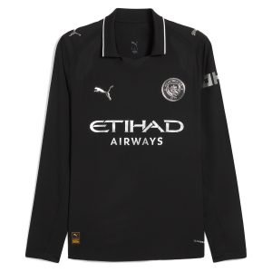 Maillot Manchester City Exterieur 2025 2026 Manches Longues