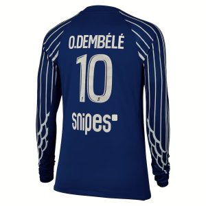 Maillot PSG Fourth 2024 2025 Manches Longues Dembele