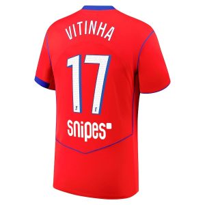 Maillot PSG Third 2025 2026 Vitinha (2)