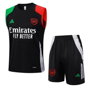 Debardeur Short Arsenal 2024 2025 Noir Foncé