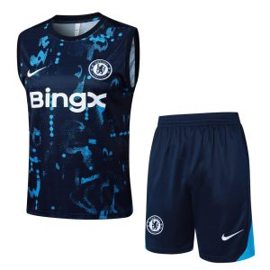 Debardeur Short Chelsea 2024 2025 Bleu Motif