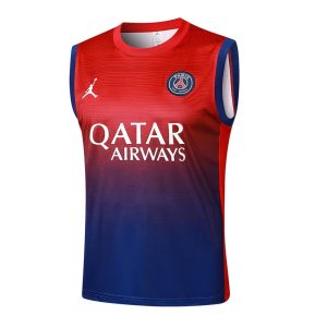 Debardeur Short PSG 2024 2025 Rouge Bleu