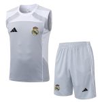Debardeur Short Real Madrid 2025 2026 Gris Blanc