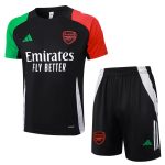 Ensemble Maillot Short Arsenal 2024 2025 Noir Foncé