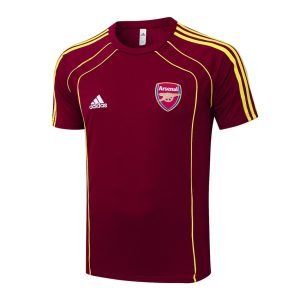 Ensemble Maillot Short Arsenal 2025 2026 Rouge Foncé