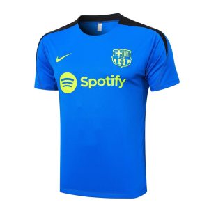 Ensemble Maillot Short Barca 2024 2025 Bleu Océan