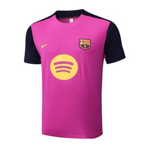 Ensemble Maillot Short Barca 2025 2026 Rose Clair