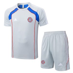 Ensemble Maillot Short Bayern Munich 2025 2026 Gris