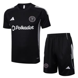 Ensemble Maillot Short Inter Miami 2025 2026 Noir Sombre
