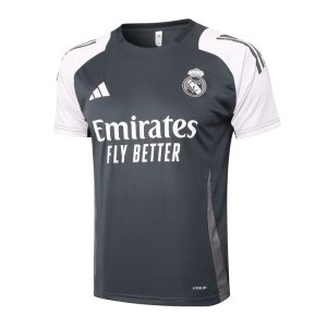 Ensemble Maillot Short Real Madrid 2024 2025 Noir Blanc