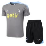Ensemble Maillot Short Tottenham 2024 2025 Gris