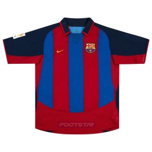 Maillot Barca Domicile 2003 2004 Ronaldinho