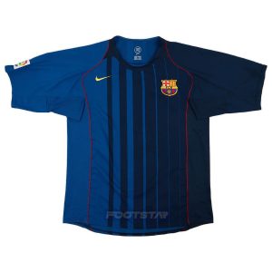 Maillot Barca Exterieur 2004 2005 Ronaldinho