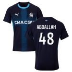 Maillot OM Exterieur 2025 2026 ABDALLAH (1)