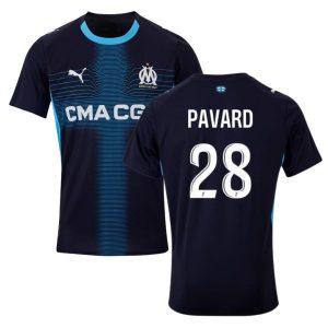 Maillot OM Exterieur 2025 2026 Pavard (1)
